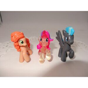 My Little Pony FiM Blind Bag  2" Neon Transparent Rarity Pony Peachy Pie Cloud C